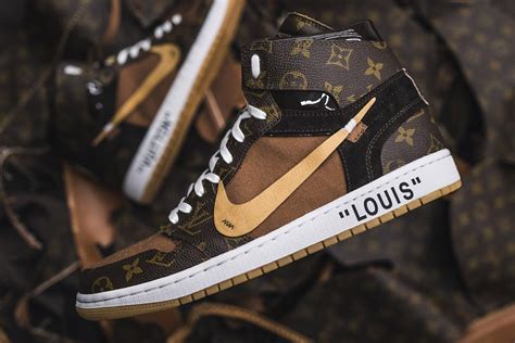 nike louis vuitton costo|jordan 1 louis vuitton price.